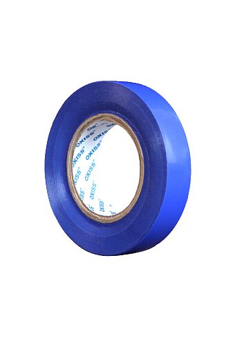Изолента ПВХ OXISS 130/15/10, синяя РАСПРОДАЖА (1)