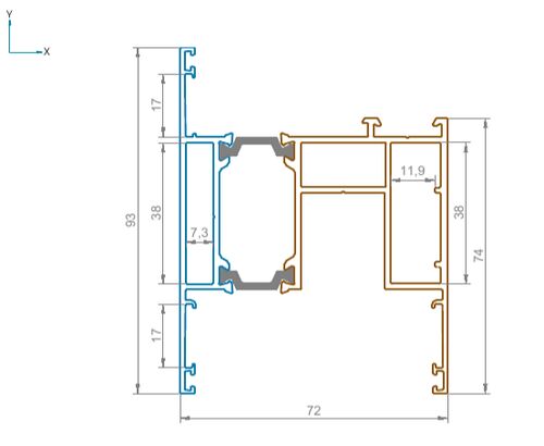 Створочный профиль неокрас L=6500 (1)