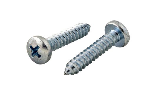 SC DIN7981 Шуруп 4,8*22 для алюминевых профилей,белый (9VA/33) (1)