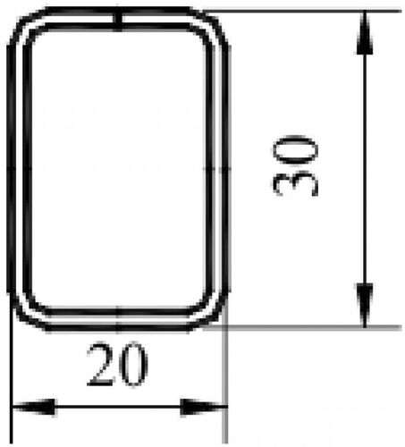 Профиль армирующий Аналог КВЕ 203 (1,2) (1)