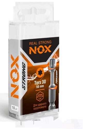 Бита torsion E 6,3 tx-30-50 "NOX STRONG" (1)
