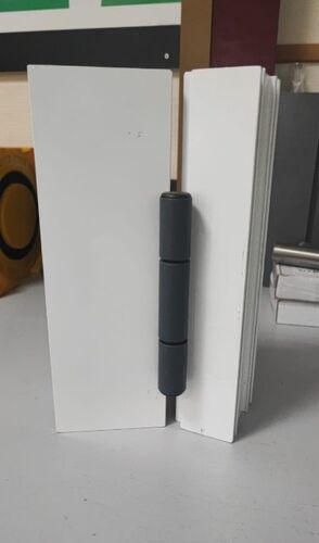 Петля дверная Аналог Savio Rollenband 3-х секц, с внутр. креплением TATPROF 72  RAL 9005 #1