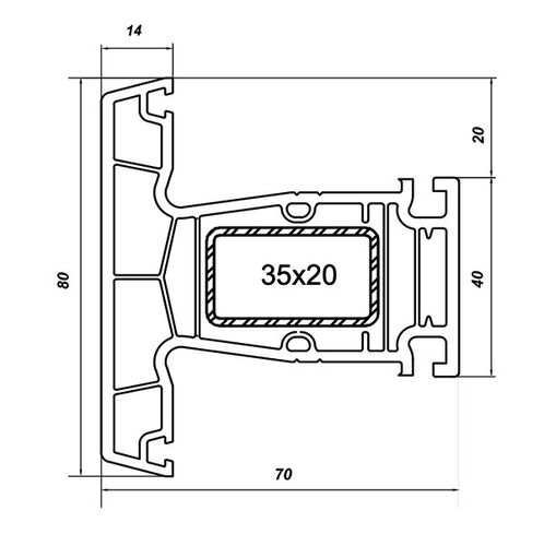 Импост 70 R-Line (6,5) (1)