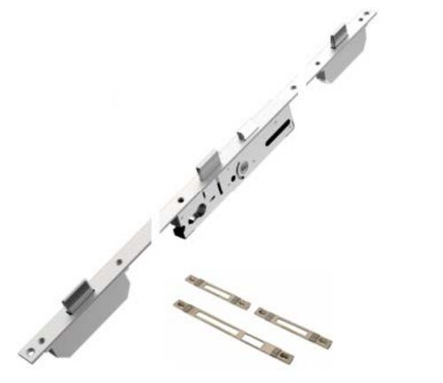 Замок многозапорный 353-35 с защелкой от ручки, U24x7/D30/85/1650 в комплекте с ответными планками (1)