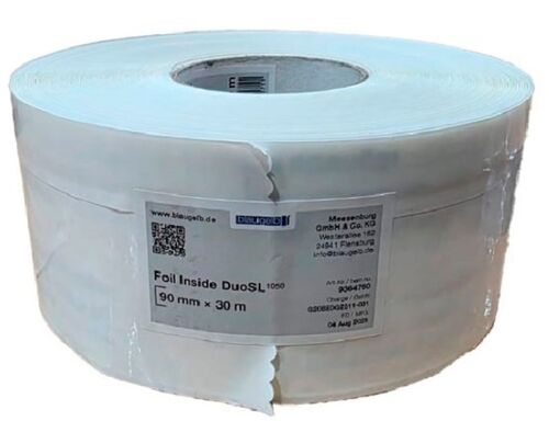 Лента DuoSL 1050 ACTIVE полноклеевая внутренняя 90мм белая BLAUGELB 30м (1)